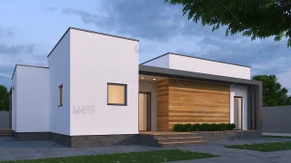 Proiect casa parter (128 mp) - Flatro Proiect casa parter (128 mp) - Flatro